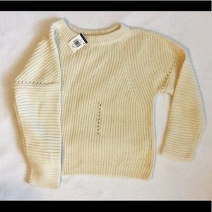 NEW Cream Polo by Ralph Lauren woven sweater